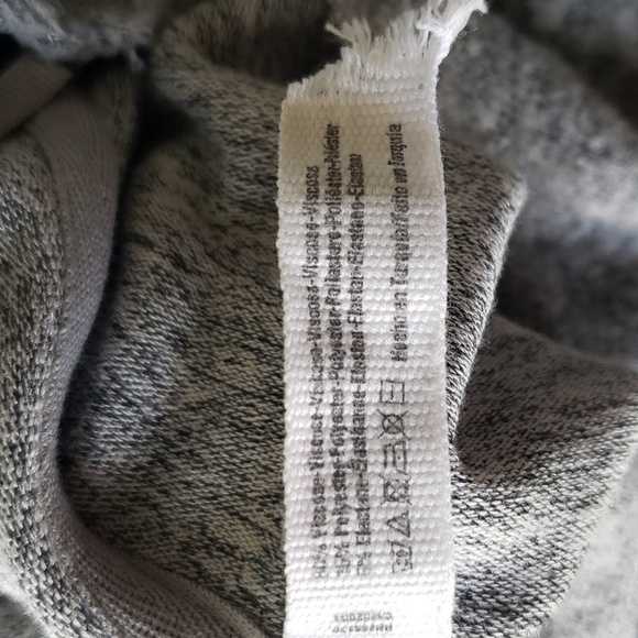 Free People Intimately Oversized Top Women Large Heather Gray Super Soft Comfy - Picture 10 of 11